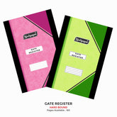Gate Register - 144 pages, (21.2 cm x 33.5 cm) Hard Bound